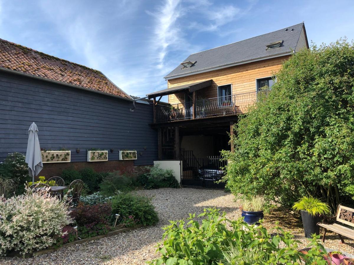 Le Gite De L Abreuvoir Bergicourt Exteriör bild